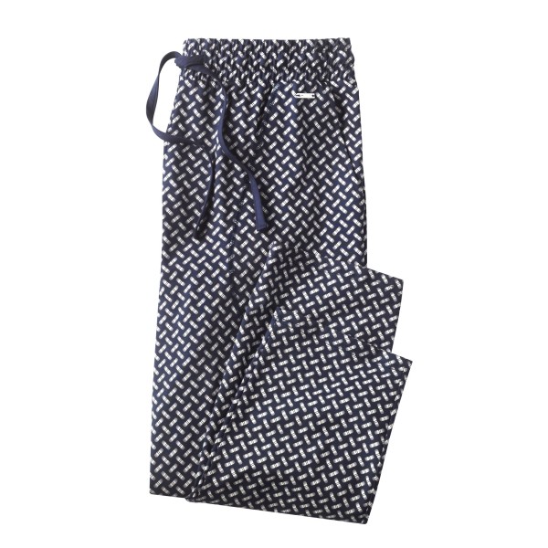 Pantalon avec poches latérales et cordonnet à la taille