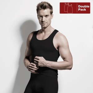 Athletshirt double paquet