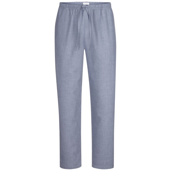 Pants with side seam pockets and drawstring