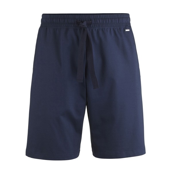 Shorts with insert pockets and drawstring
