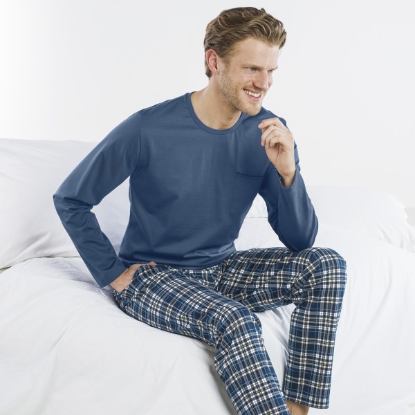 Pyjama lang, Rundhals